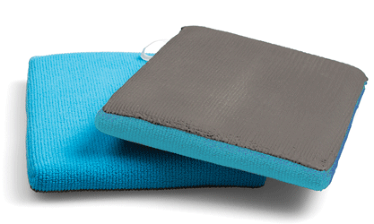 Poly Feinschleifhandschuh - hellblau fein