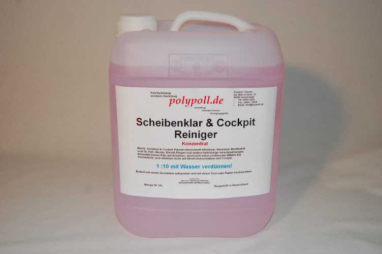 Scheiben Klar & Cockpitreiniger