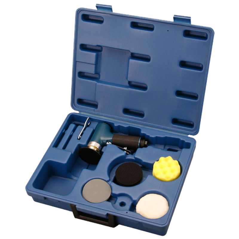 75 mm / 3" Druckluft Mini Polierer Kit