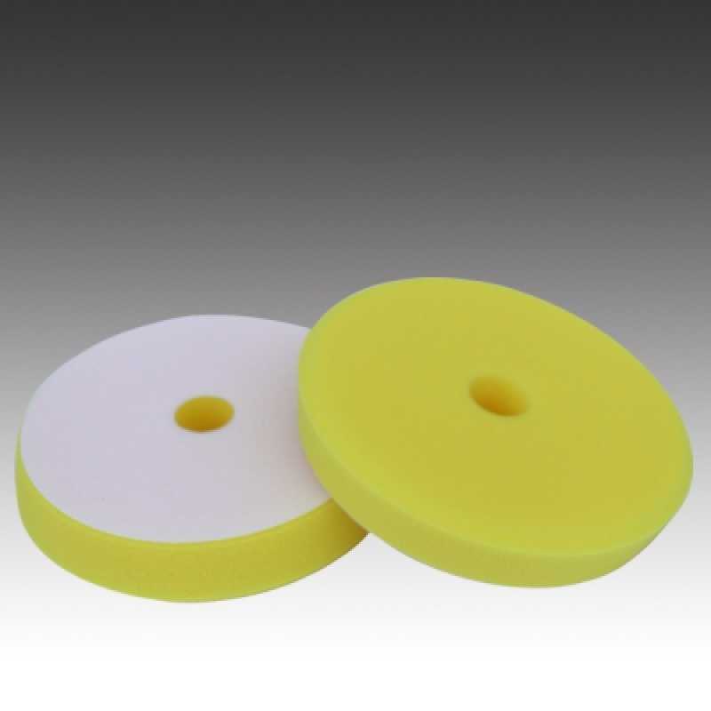 FastGloss MediumCut Premium Polierschwamm gelb Ø 150 x 30 mm